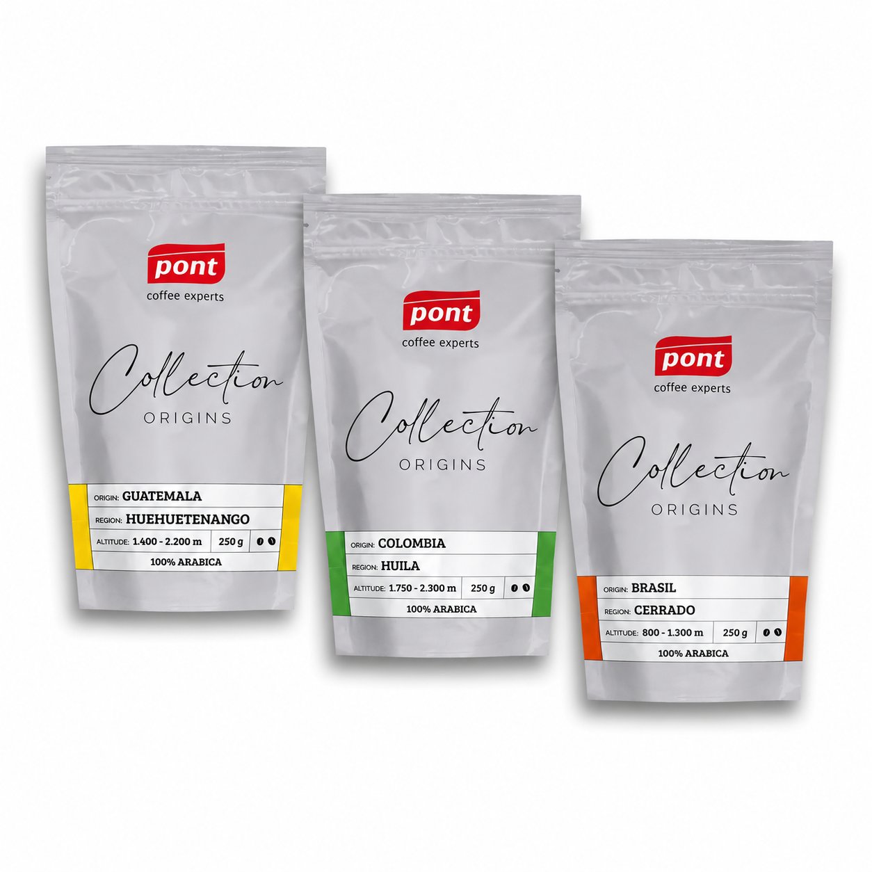 Proef Origins Collection: Brazil + Colombia + Guatemala
