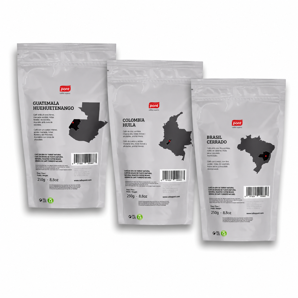 Proef Origins Collection: Brazil + Colombia + Guatemala